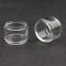 Denghui-ec Tubo De Vidrio De Repuesto 2pcs For Vaporesso SkRR-S Tank 5ml / 8ml Vape Accesorios (Color : Fat Glass 8ml, tamaño : 2PCS)