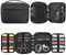 FINTIE Watch Band Storage Bag Organizer, Travel Replacement Wrist Straps Carrying Case Pouch for Smartwatch Bands, Pin, Cable, Cases Accessories, Black