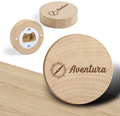 Décapsuleur Personnalisable - Ouvre Bouteille En Bambou À Personnaliser - Idée Cadeau (SHERRY)