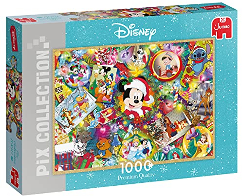 Jumbo 18876 Pix Collection Christmas-1000 Teile Puzzlespiel, Mehrfarbig, 68x49cm