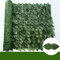 MYOYAY Artificial Ivy Leaf Green Hedge Roll 1m x 3m Screening Panels On Roll Privacy Garden Fence Decorative Artificial Ivy Fence Screen UV Fade Protected for Gardens, Balcony and Terraces