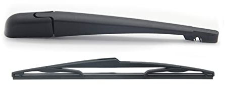 CMSQXIFU escobilla de limpiaparabrisas Kit Brazo Y Escobilla Limpiaparabrisas Trasero 14para Peugeot 307 2001-2008 Parabrisas Ventana Trasera