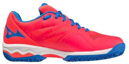 Mizuno Wave Exceed Light Padel, Scarpe da Paddle Donna, Drivenpink Wht Peaceblue, 41 EU
