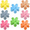 8 Piezas Mate Pinzas for el Pelo Flores, Pinzas for el Pelo Forma Flor, Pinzas Pelo de Flores Grandes Fino, Flor Pasador Antideslizante, Accesorios Pelo Niña, para Mujeres con Múltiples Peinados
