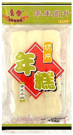 Starry Mart Sliced Rice Cake Tteokbokki Topokki Ovalettes Chinese Korean 454g - No additive Vegetarian