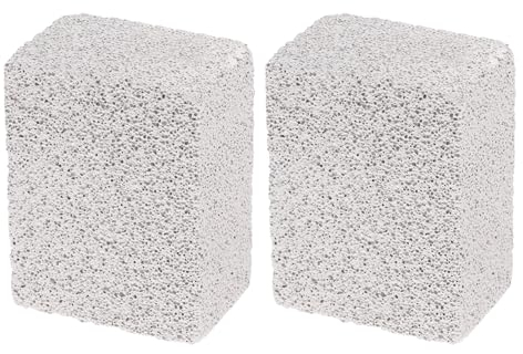 uxcell 2pcs Grill Reinigung Ziegel Block, Grill Reiniger Brick Block Grill Reinigung Ziegel Stein für Gas, Outdoor BBQ Zubehör