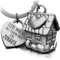 LANOLU Schlüsselanhänger Haus, Einzugsgeschenke Wohnung und Haus, Einweihungsgeschenk Wohnung, Richtfest Geschenk, Hausbau Geschenk aus Metall