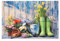 ASTRA Fussmatte innen rutschfest - Wasserabweisende Schmutzfangmatte - Fußabtreter waschbar 30°C - Türmatte pflegeleicht - Fußmatte Garden Tools 40x60 cm