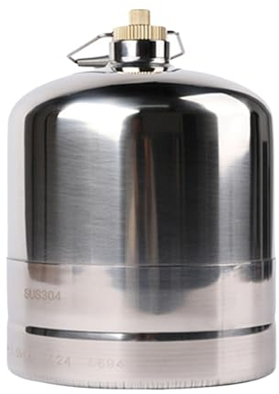 MagiDeal Réservoir de de Camping, bidon de Carburant Vide, Portable, Pratique, Cylindre de réservoir de pour la Cuisine en Plein air, 3L