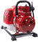 ERnonde Wasserpumpe, 42,5CC Motorpumpe 2 Takt 2 PS Benzin Teichpumpe Gartenpumpe für die Bewässerung und Besprühen 1.45KW Seilzugstart