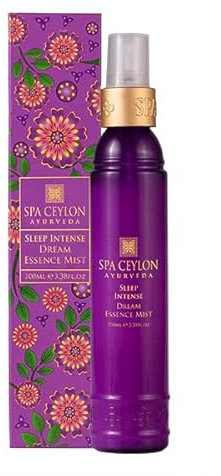 Spa Ceylon Sleep Intense Dream Essence Mist | Spray de soins de la peau entièrement naturel pour rituel du coucher | Brume apaisante pour le corps et le parfum | Convient à tous les types de peau