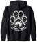 Life is Better With Dogs Silhouette, Pfotenliebe Hunde, Hundemotiv Kapuzenjacke