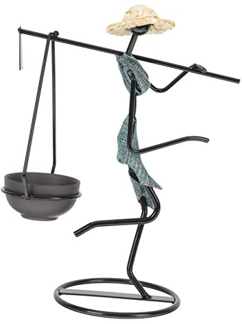 FUNOMOCYA Kreativer Menschlicher Design-kerzenhalter Aus Metall Einzigartiger Und Stabiler Ständer Für Tischdekoration Für Hochzeiten Partys Und Festliche Anlässe