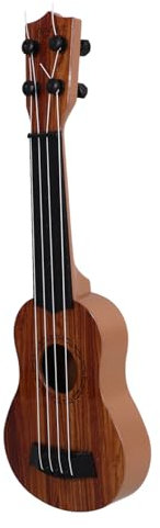 ifundom Spielzeug Ukulele Für Junge Mädchen Aus Robustem Kunststoff Leicht Und Klassisch Bedruckt Fördert Frühe Erziehung Und Fantasieentwicklung