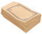 Housoutil 50 Stück Kraft-Umschlag briefumschläge Packpapier Kraft Schlüsselumschläge Trinkgeldumschläge für Bargeld kleiner Umschlag Selbstklebende Umschläge Mini-Umschläge Kraftpapier