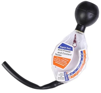 Mikiuly KFZ Frostschutzprüfer, Frostschutzprüfer Auto Kühlmittel Tester, Frostschutz Tester, Kühlerfrostschutz Messgerät, Frostschutzprüfgerät im Wasserbehälter, Frostschutz Tester bis Zu -43°C