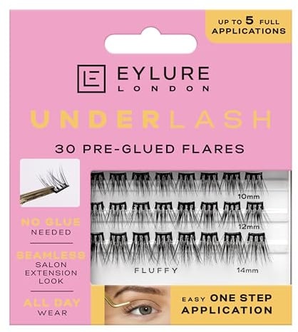Eylure Underlash Pre Glued Clusters-Fluffy