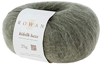 Rowan Z012000-00611 Handstrickgarn, 70% Mohair, 30% Seide, Drab, onesize