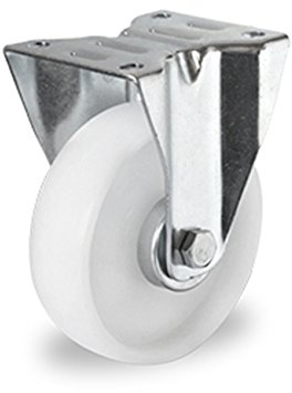 Bockrolle 100 mm Polypropylen mit Gleitlager