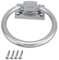 Garosa 111x56x38 MM Shiny Silber Drop Pull Ring Holz Türklopfer Stuhl Zieht Griff Ziehen Ringe für Möbel Schrank Schublade Tür Holztürklopfer Holztürstuhl