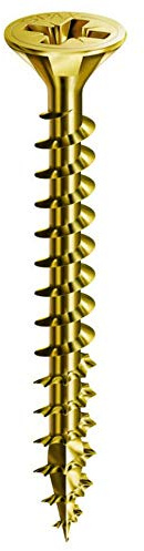 SPAX Pozi Screws YELLOX Csk Full Thread - 5.0 x 50mm Tub 430