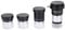 Astronomical Telescope Set Telescope Accessory Kit,Professional 1.25 inch Plossl Telescope Eyepiece Set 4/10/25mm + 2X Lens Kit for Astronomy