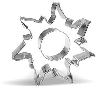 Ausstechform Sonne, Edelstahl, 10,2 cm