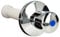 tecuro Verlängerung-Set für UP-Ventil 50-140 mm, mit Rosette und Griff - verchromt