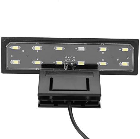 Lecxin Aquarium lumière plante aquatique éclairage lampe à pince d'aquarium basse énergie lampe à pince à économie d'énergie LED pour aquarium élevage aquarium d'eau douce