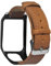 Hemobllo Smartwatch Band Kompatibel mit Runner 3, Braunes Vintage texturiertes Uhrenarmband Leder Ersatz Stylisches Uhrenarmband
