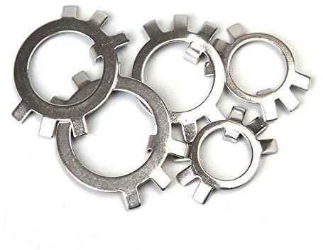 Runde Mutter aus Edelstahl 304, Anschlagscheibe, Anschlagring M10M12M14M16M18M20M25MM24M33-Nur M52 * 1