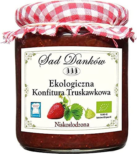 Mermelada de fresa baja en azúcar BIO 270 g - SAD DANKÓW