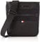 Tommy Hilfiger Herren Raised Nylon B Weekender Crossovers, Schwarz, M EU