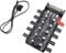 Hub Ventiladores, CTRICALVER 12V 4 Pin 10 Canales Divisor de Ventilador PWM, Divisor de Ventiladores de Caja