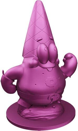 Gnerd Gnome: Pink Chrome Exclusive Patrick-Man (PVC-Gartenzwerg)