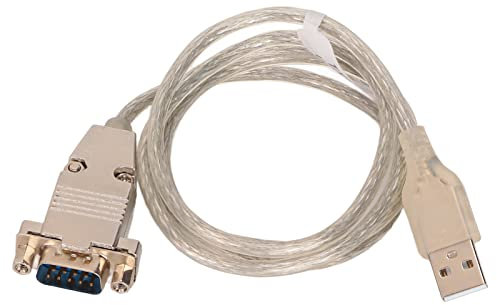 Adattatore Seriale da USB a RS232, Cavo Seriale da USB 2.0 a 9 Pin DB9 da 10 M, con Chipset CH340, per Windows XP, 7/8/10