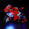 GEAMENT LED Licht-Set Kompatibel mit Lego Technic Ducati Panigale V4 R Motorrad - Beleuchtungsset für Technic 42107 Baumodell (Modell-Set Nicht enthalten)