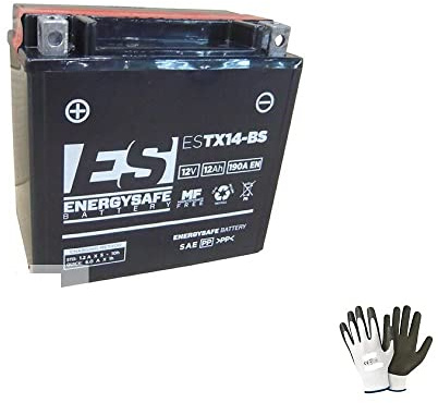COMPATIBLE WITH HONDA ST Pan European ABS (SC26) 1100 dal 1992 al 2002 BATTERY READY TO USE YTX14-BS ENERGYSAFE CHARGED ACTIVE BATTERIES 12 AH AMP. 12 VOLTS 150X87X145CM