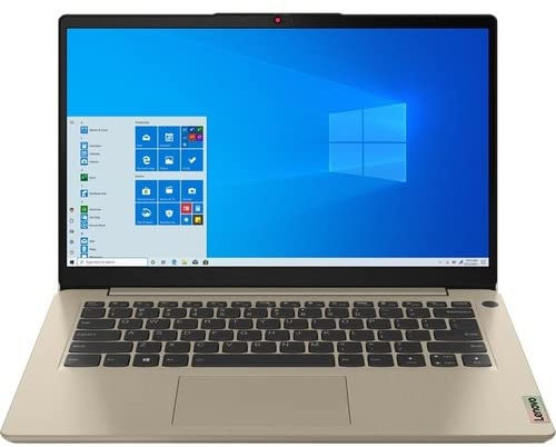 Lenovo IdeaPad 3 14ALC6 82KT00VAUS - Notebook da 14, Full HD, 1920 x 1080, AMD Ryzen 7 5700U Octa-core (8 core), 1,80 GHz, RAM totale 8 GB, SSD 512 GB, sabbia, Windows 11 Home, scheda grafica AMD,