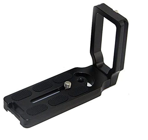 Generico Grip della Staffa della Piastra di Rilascio rapido L for Nikon D7500 D7200 D7100 D7000 D5600 D5500 D5300 D5200 D5500 D5300 D5200 D5500 D5300 D5200 D3400 D3300 D750 D500 D 4s D5.