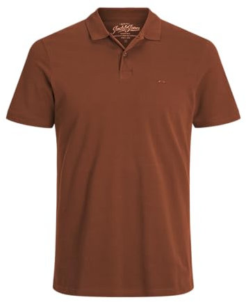 JACK & JONES Jjebasic Polo SS Noos, Arabian Spice, S Uomo