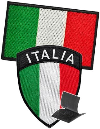 Bandiera Italia patch Italia toppa Italia 2 Ricamata Velcrata a Strappo bandiera Italiana souvenir Italia patches Italia militare accessori Italia patch zaino toppe per giubbotti zaino