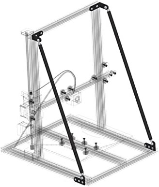 TOKIDNY Drucker Zubehör Stützstangen Kit Für Anti-vibrations Design Aus Einfache Installation Für Verbesserte Druckqualität