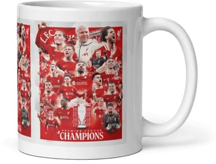 Liverpool Champions of England 2025 Mug Liverpool Champions 2025 Great Gift for Fans Football Gifts 20 League Titles