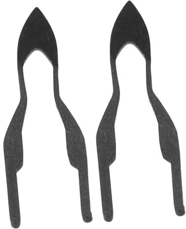 KONTONTY 2 Stück Eisenspitze Stift erhitzen Schweißwerkzeuge tragbarer Bleistiftspitzer Drahtziehmaschine Chi-Glätteisen Glätteisen-Lockenstab-Kombination Pastell-Textmarker Metall Schwarz