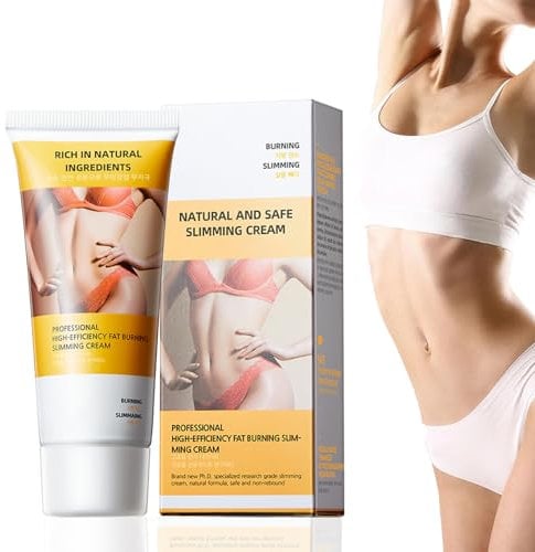 Crème Amincissante Anti-Cellulite 60g,Crème Raffermissante Corps pour Ventre Taille Fesses,Brûle Graisse,Lisse la Peau et Affine la Silhouette,Femme et Homme