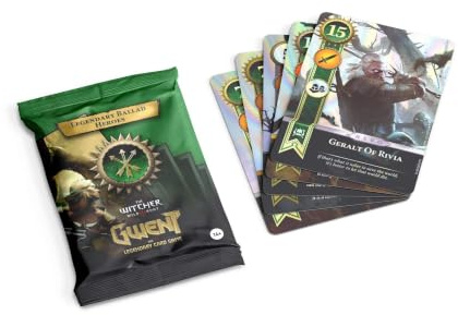 No Loading Games Gwent: 10 Legendary Ballad Scoia'Tael Collectible Card Game, 10-Card Booster Pack