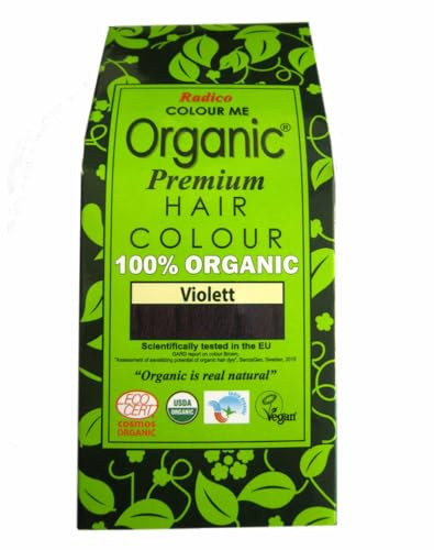 Radico Colour Me Organic Tinte Vegetal Cabello Púrpura Bio