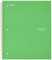 Five Star Spiral Notebook, 5 Subject, College Ruled, 200 Sheets, 11 x 8.5 Inch, Green (72079) by Five Star