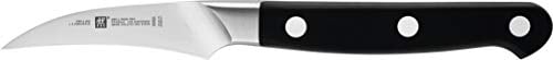 Zwilling Schälmesser ZWILLING Pro Klinge: Rostfreier Spezialstahl, ZWILLING Sonderschmelze ; Griff: Kunststoff mit Drei-Nieten Design ZWILLING® Pro